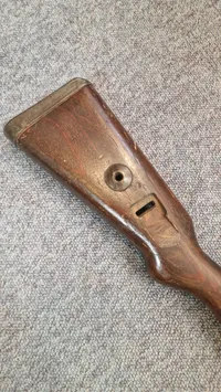 Skæfte for K98 riffel, ww2. Original