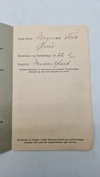 Stort lot fra  Soldat og modstandsmand Mogens Friis Grue