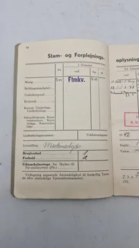 Stort lot fra  Soldat og modstandsmand Mogens Friis Grue