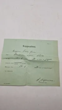 Stort lot fra  Soldat og modstandsmand Mogens Friis Grue
