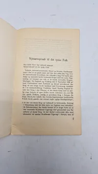 Samling tyske taler på dansk. Originale