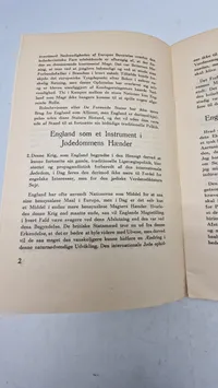 Samling tyske taler på dansk. Originale