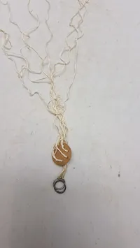 Tysk faldskærm fra signalpatron, ww2. Original