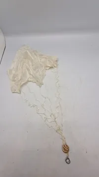 Tysk faldskærm fra signalpatron, ww2. Original