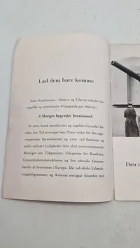 Lad dem bare komme. Original tysk propaganda