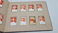 A/S Danmarks flag serie. Original (bemærk hagekors flagene)