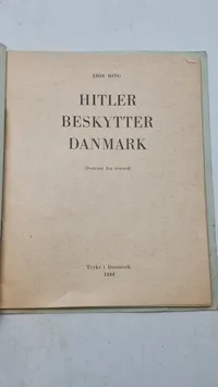 Hitler beskytter Danmark. Original