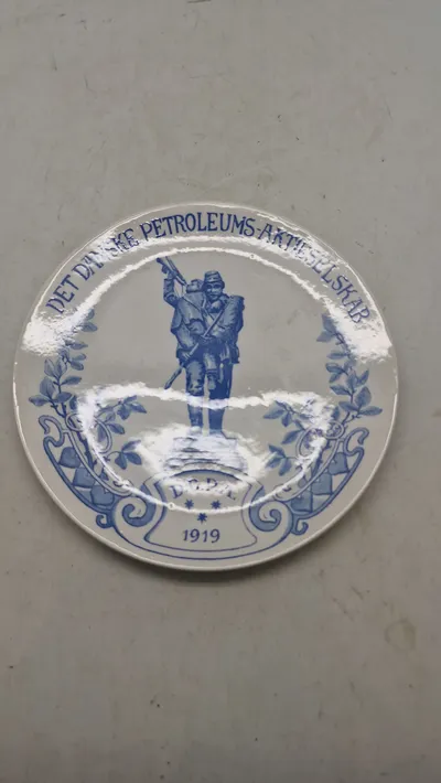 Original Aluminia petroleumsplatte fra 1919