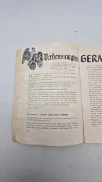 Originalt eks. af Germanske Budstikke fra 1942