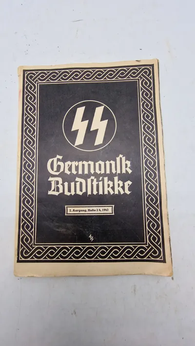 Originalt eks. af Germanske Budstikke fra 1942