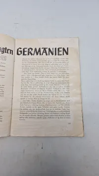 Originalt eks. af Germanske Budstikke fra 1942