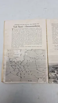 Originalt eks. af Germanske Budstikke fra 1942