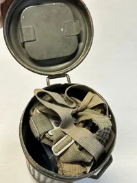 Original Tysk WW2 gasmaske