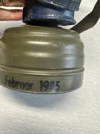 Original Tysk WW2 gasmaske