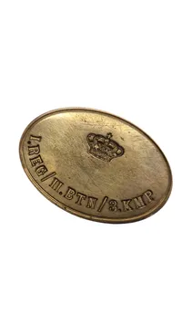 Stempel, "I.REG/III.BTN/3.KMP" originalt