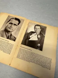 Originalt Tysk hæfte med spidserne i det 3 Rige