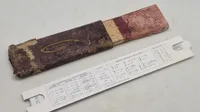 RAPIDOPLEX-logaritmisk lommeregner i etui regnestok