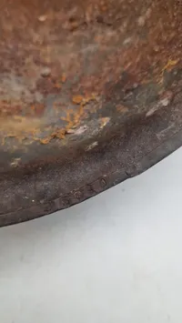 Amerikansk M1 hjelmskal, Loftfund. Original