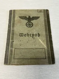 Originalt Tysk Wehrpass WW2