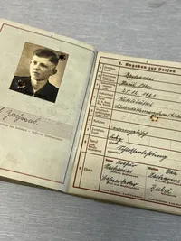 Originalt Tysk Wehrpass WW2