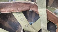 Amerikansk M1 hjelm. Original WW2 front seam fixed ball
