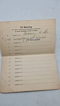 Dansk soldaterbog, 1939