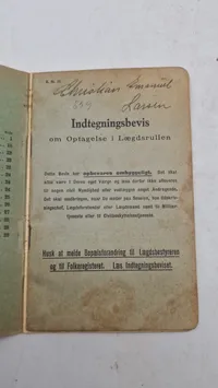 Lot fra Statens Civile Luftværn. Originalt