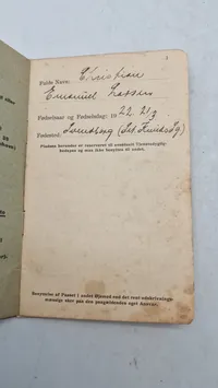 Lot fra Statens Civile Luftværn. Originalt