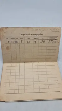 Lot fra Statens Civile Luftværn. Originalt