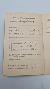Lot fra Statens Civile Luftværn. Originalt