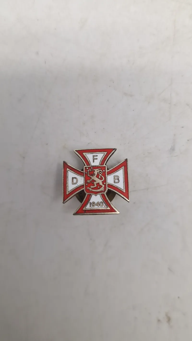 Veteranpin fra Den Danske Finlands Bataljon