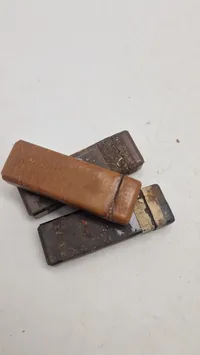 Hautentgiftungsmittel-æsker af bakelit, ww2. Originale