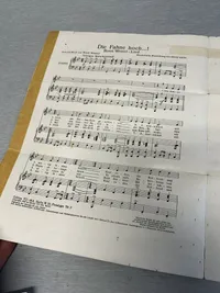 Original Die Fahne Hoch sang med noder
