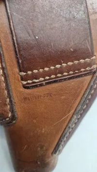 Tysk Walther ppk taske ww2 . Original