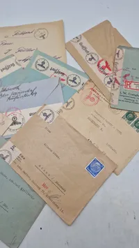 Samling tyske ww2 breve. Originale