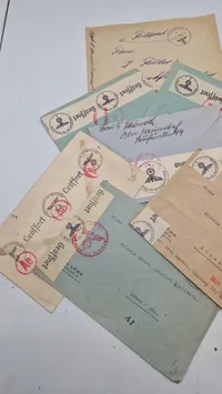 Samling tyske ww2 breve. Originale