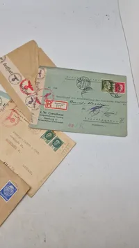 Samling tyske ww2 breve. Originale
