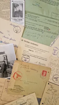 Stort tysk ww2 lot. Originalt