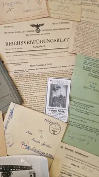Stort tysk ww2 lot. Originalt