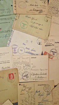 Stort tysk ww2 lot. Originalt