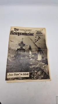 Kriegsmarine lot. Originalt. (Abzeichen efterkrigs)