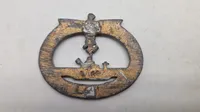 Kriegsmarine lot. Originalt. (Abzeichen efterkrigs)