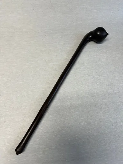 Original Kølle -Maasaï fra Østafrika  af palisander