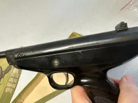 Original Kraftig Tjekkisk luftpistol 4.5 mm TEX 086, justerbart aftræk, velholdt