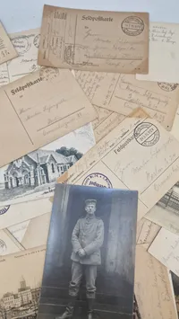 Tysk ww1 lot. Originalt