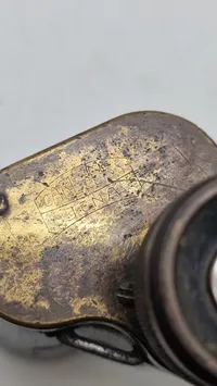 Tysk ww2 kikkert. Privat indkøbt. Original