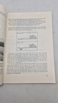 Samling lærebøger fra forsvaret