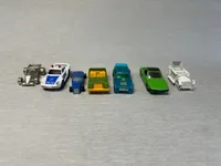 Samling retro biler