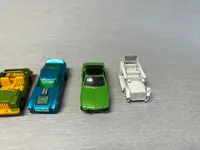 Samling retro biler
