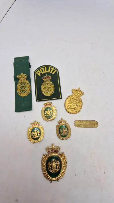 Samling dansk politi